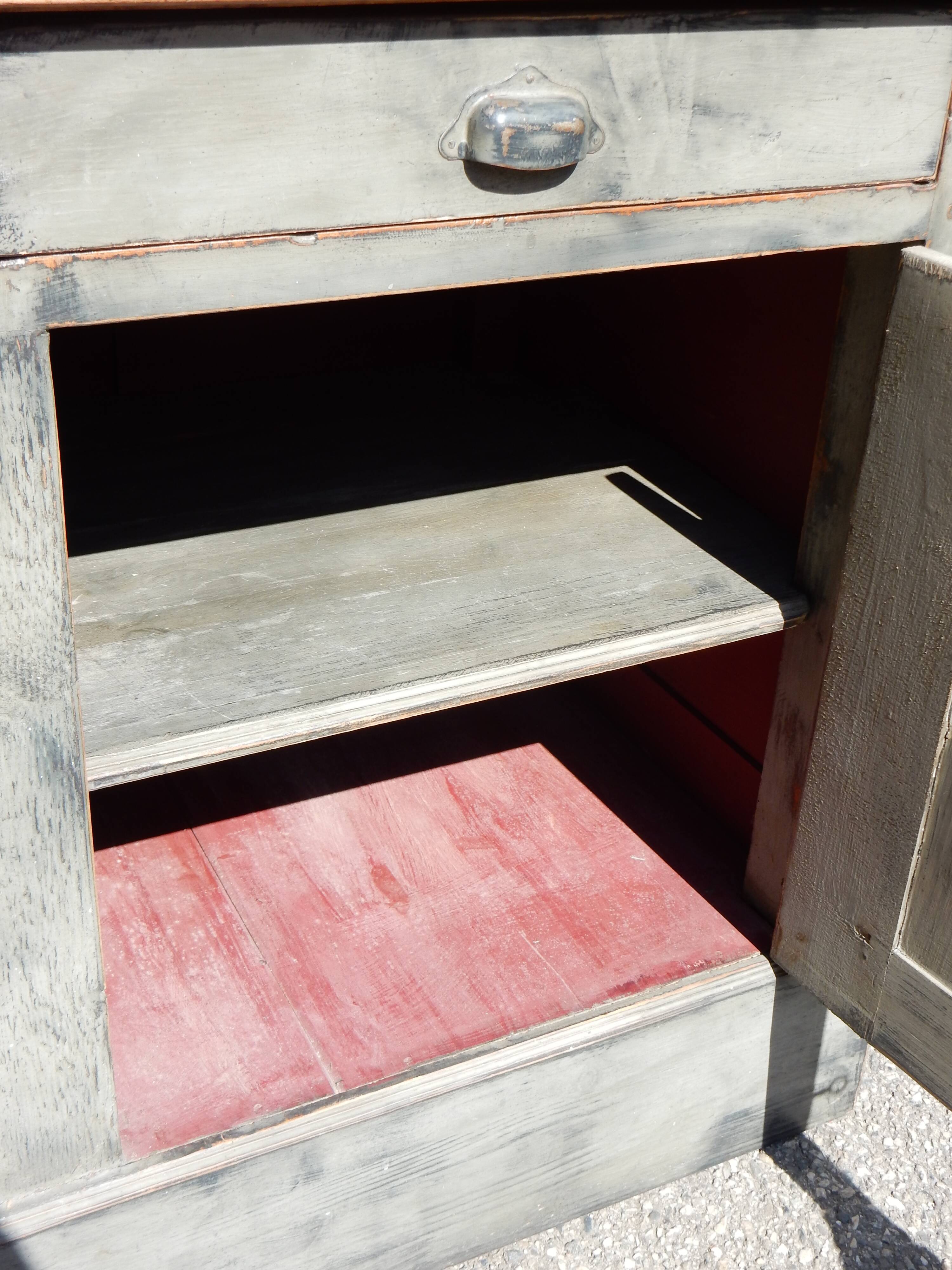 Old weathered counter/trade furniture/kitchen island