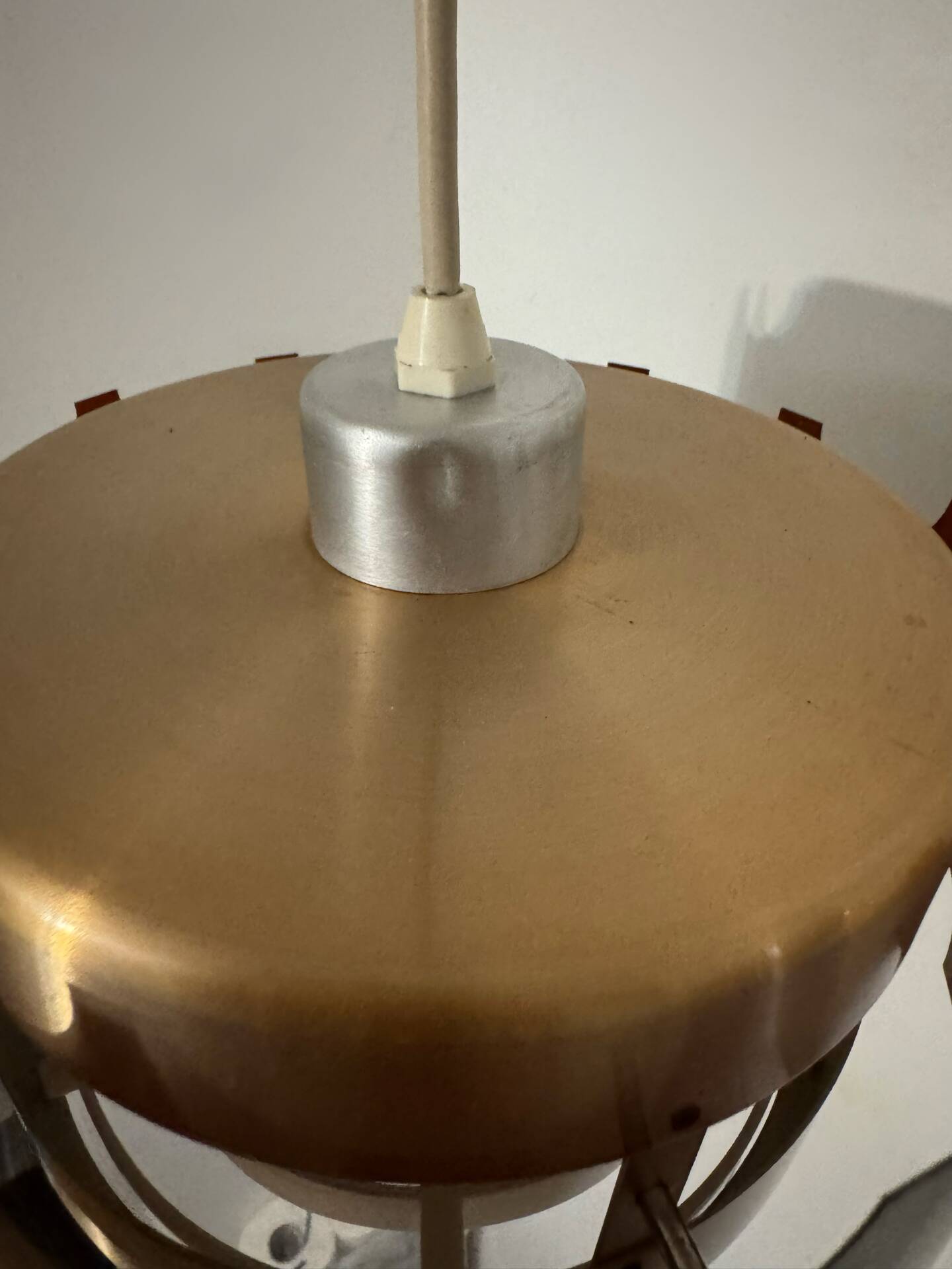 Suspension design 1960s black and copper