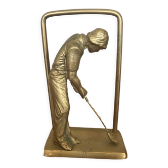 Golfer mail rack