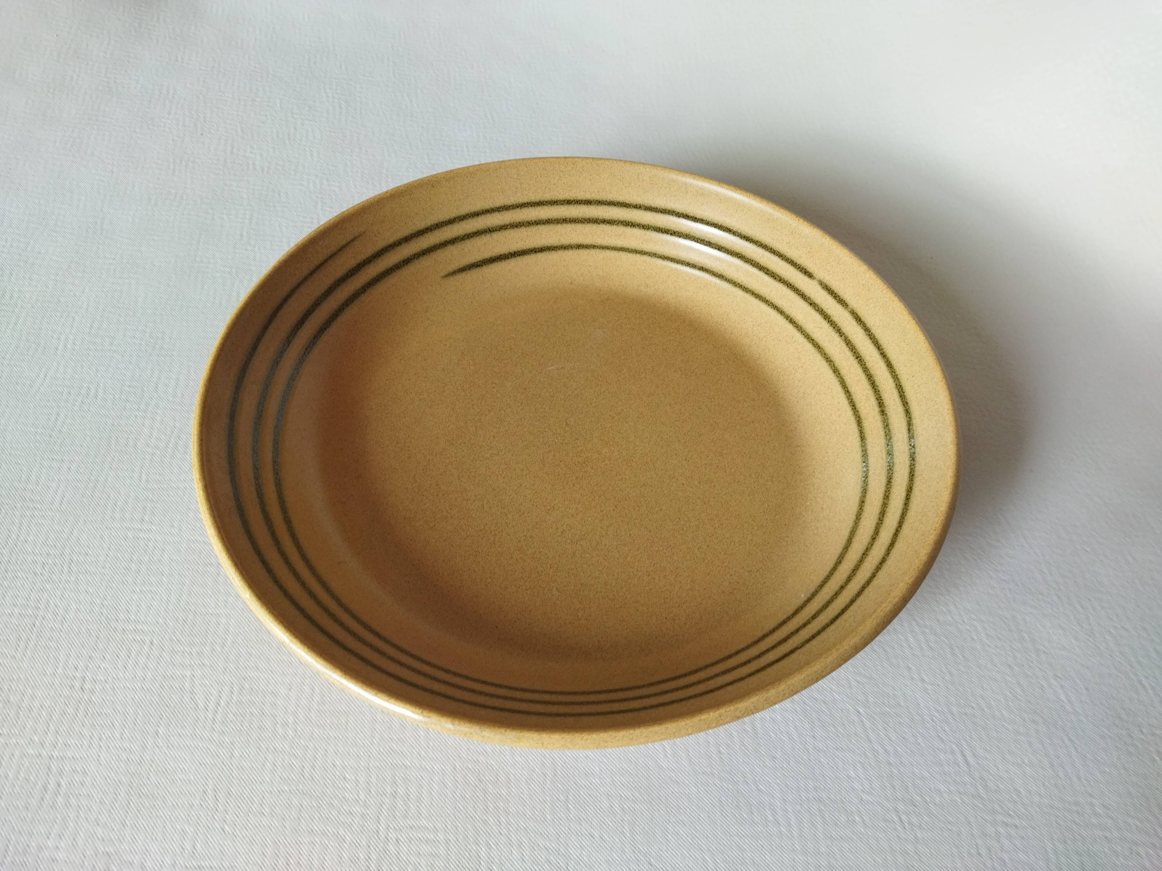 Plat creux Sarreguemines "Chaumière"