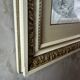 Paire de tableaux en soie