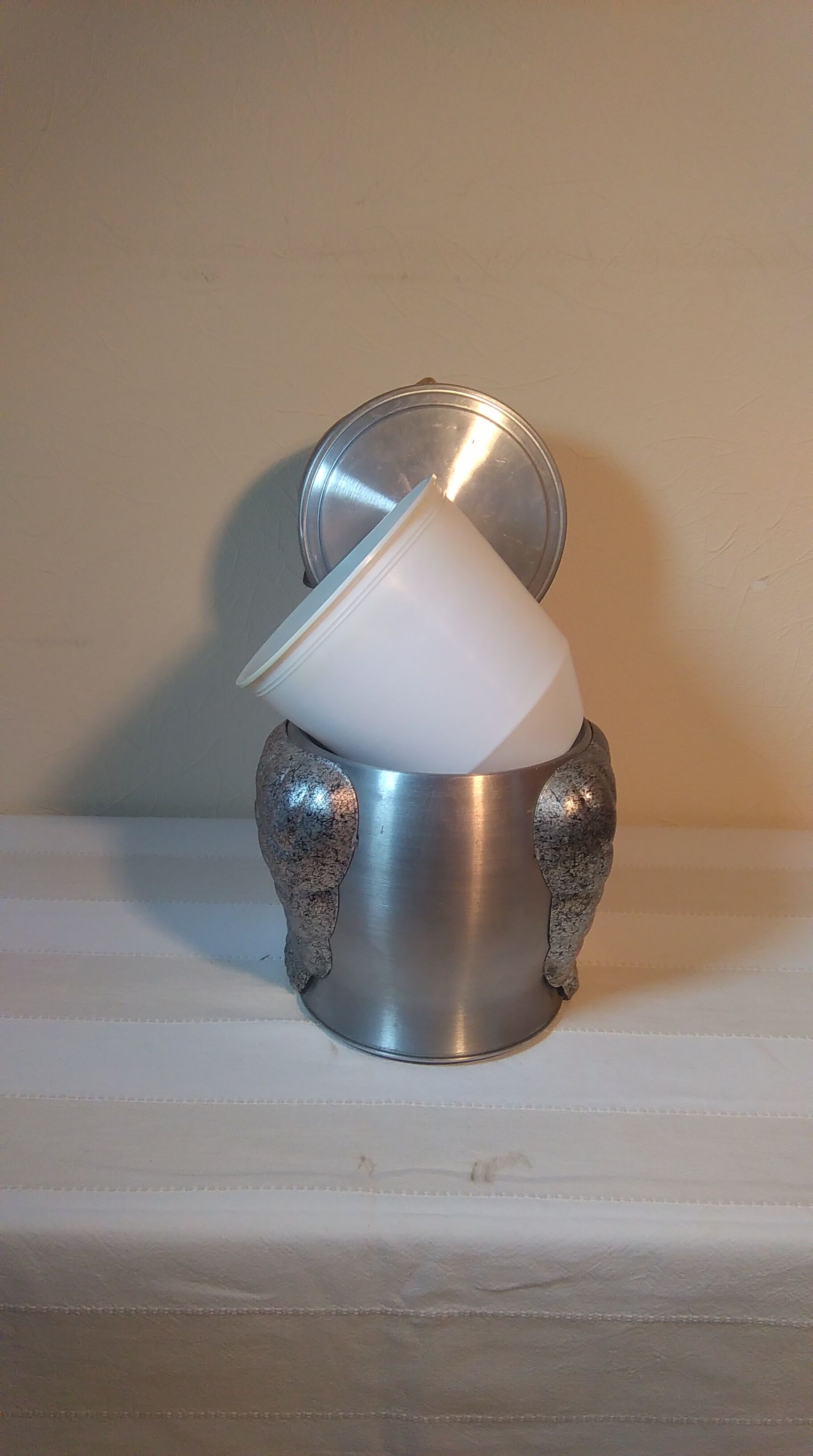 Owl shaped ice bucket 70s