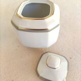 Porcelain creamer and sugar bowl - Elysée model - Jammet et Seignolles