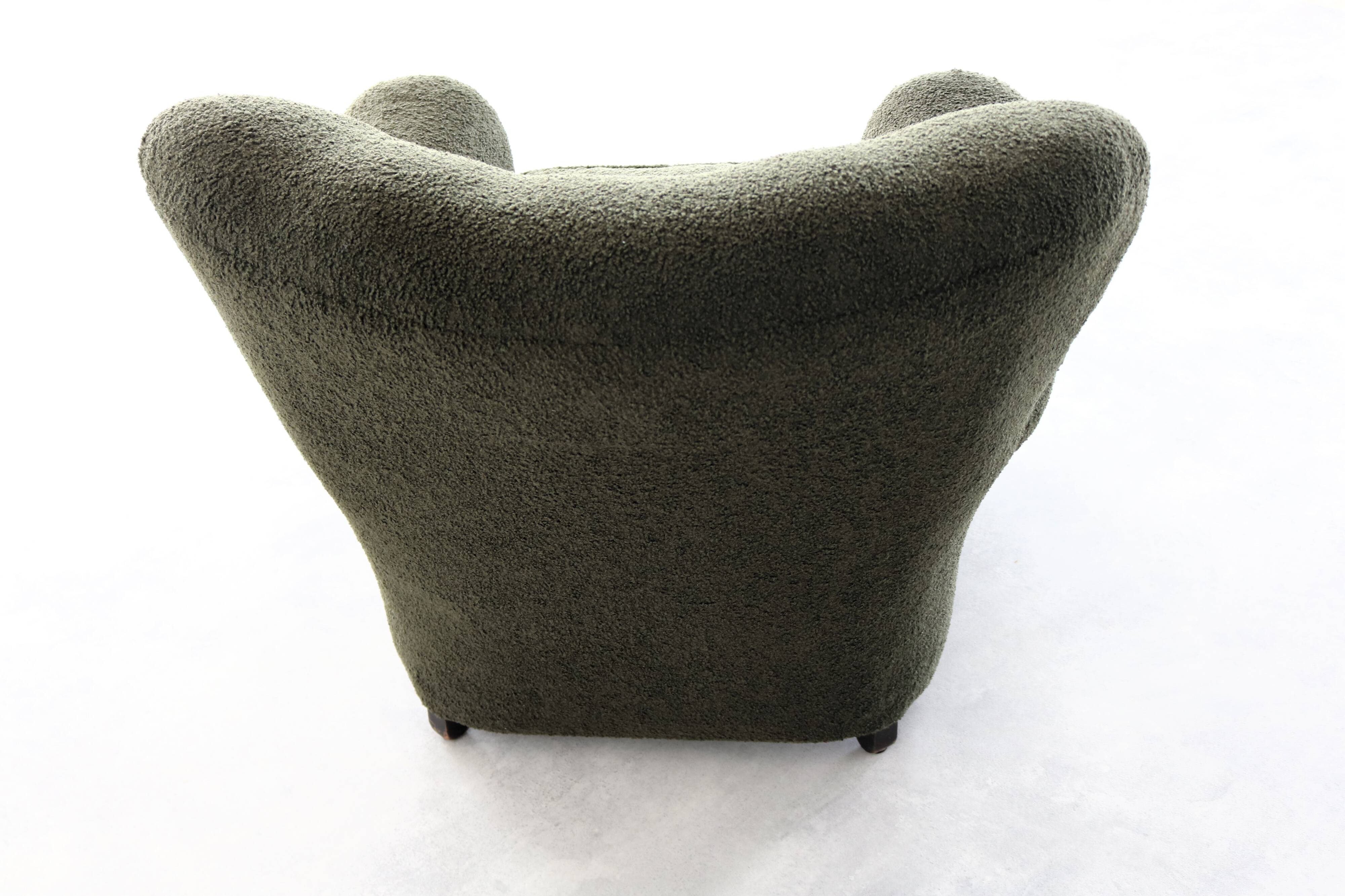 fauteuil vintage | années 1950 | Fritz Hansen | Danemark