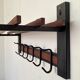 Wall-mounted coat rack