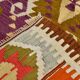 5x8 Geometric Handmade Wool Persian Kilim Rug, 171x260Cm
