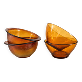 Mismatched amber quartet – 1970s