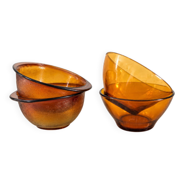Mismatched amber quartet – 1970s