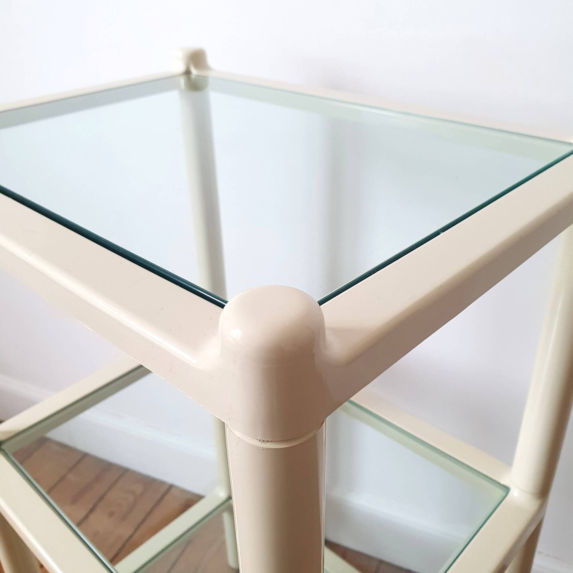 Pair of shelves by Makio Hasuike by Gedy, Italy 1970