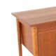 Danish desk with sliding drawer unit - teak - mid century modern