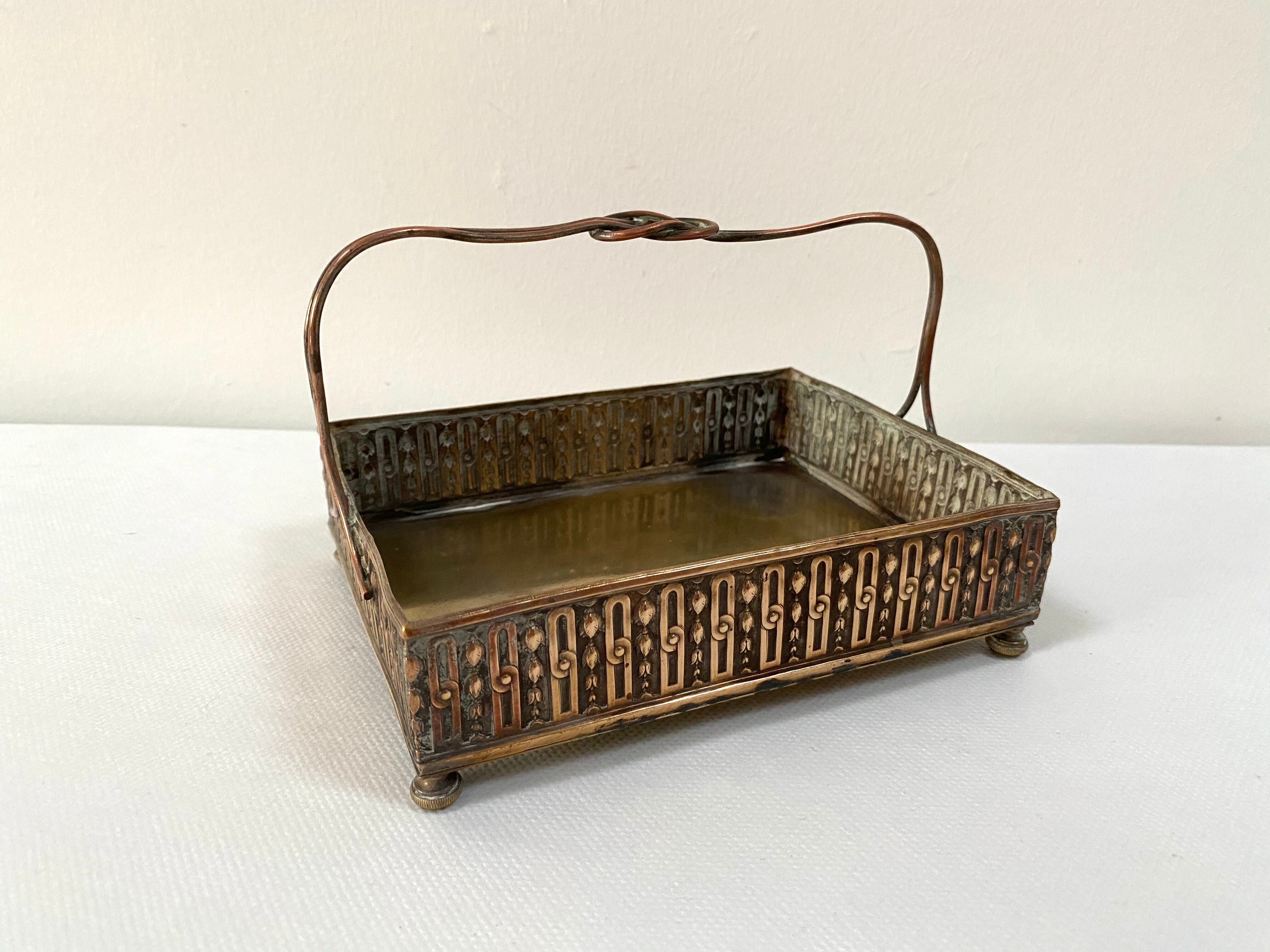 Old brass and copper top