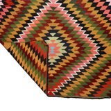 Tapis kilim turc en laine, 295 cmx173 cm