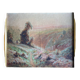HST painting "Creuse Valley with shepherd" signed LV Pons 19th century