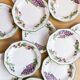 11 dessert plates Churchill - England