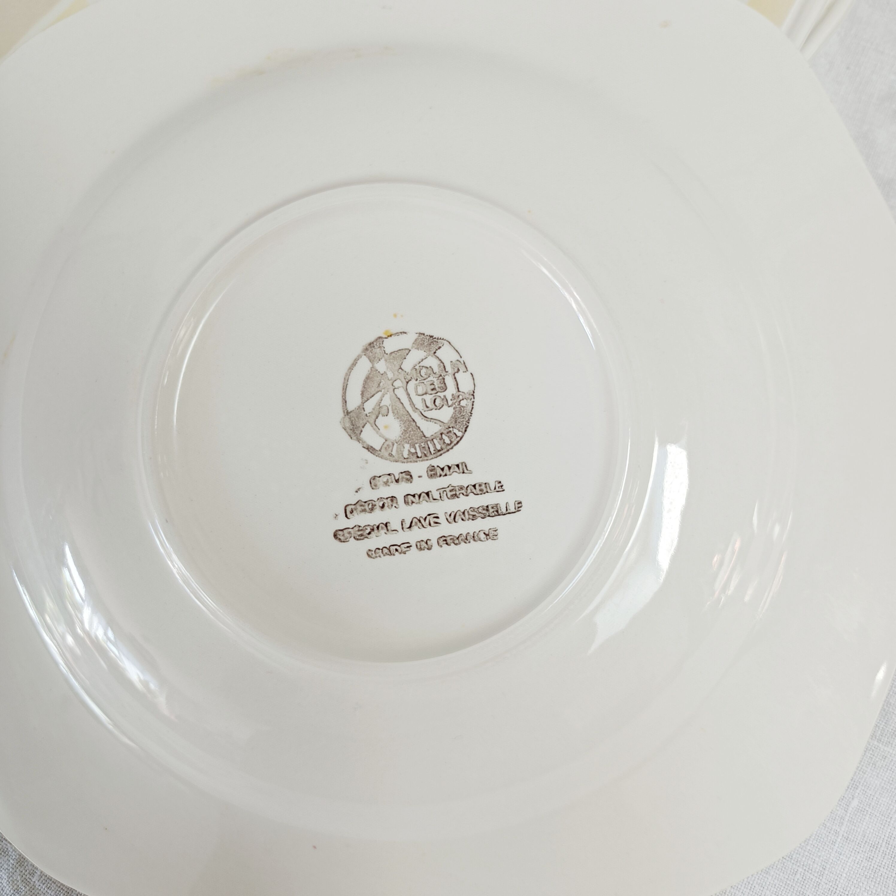 Lot de 10 assiettes creuses Moulin des loups