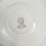 Set of 10 Moulin des loups soup plates