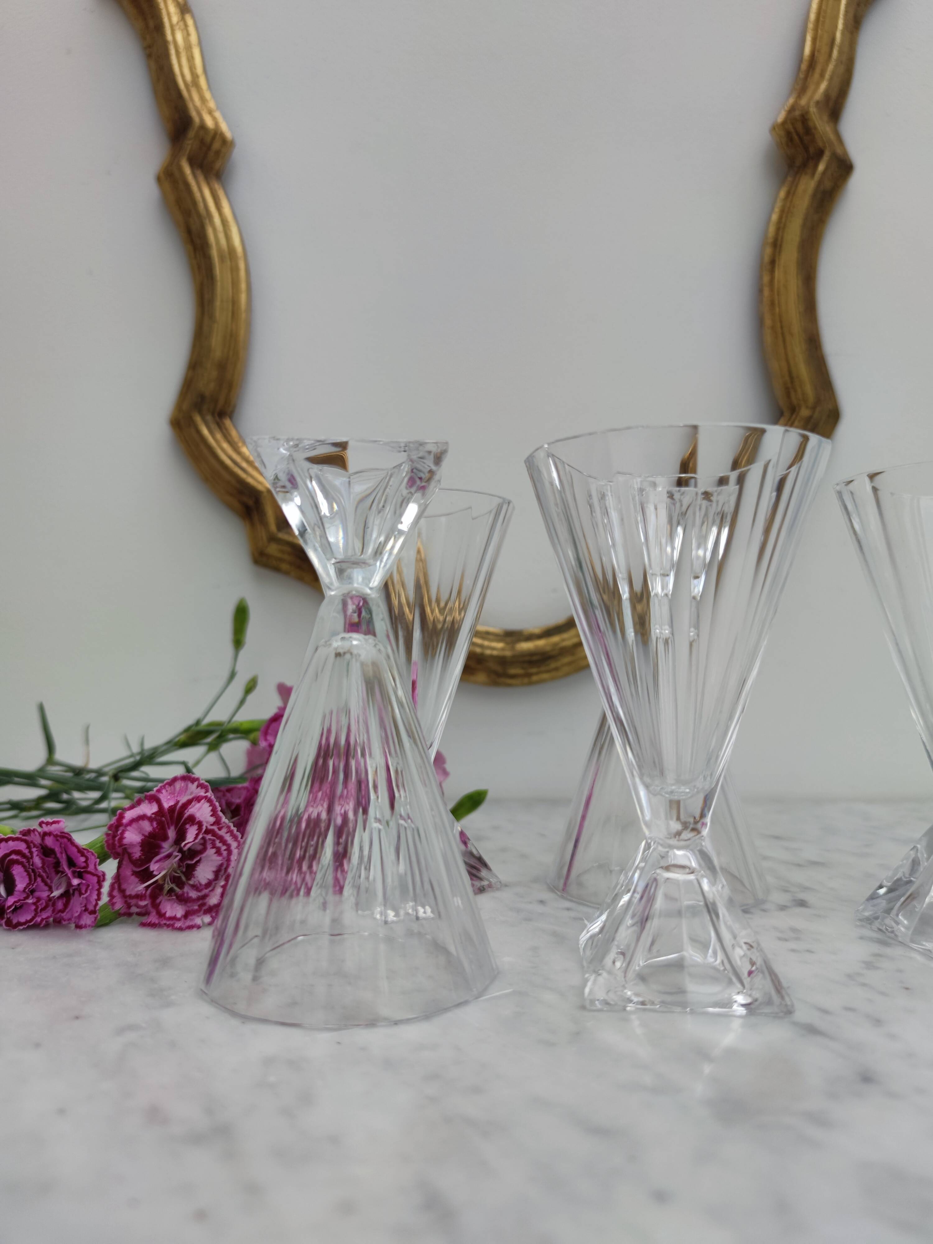 5 arc crystal glasses
