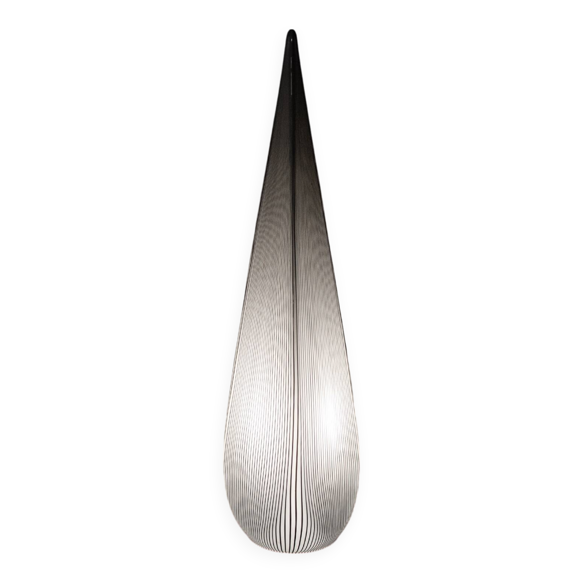 Lampada di Lino Tagliapietra in vetro Murano Effetre International anni '80