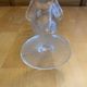 Set of 6 Ice Cream Bowls FIDENZA Moulded Glass Petal Shape Italy #E126