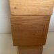 Set of four scandinavian wooden candle holders
