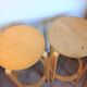 Pair of high Scandinavian/vintage style stools 60s-70s