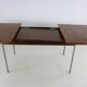 Sixties design rosewood dining table by Cees Braakman for Pastoe