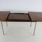Sixties design rosewood dining table by Cees Braakman for Pastoe