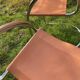 Pair of chrome armchairs, vintage circa 70