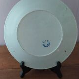 Assiette ancienne luneville