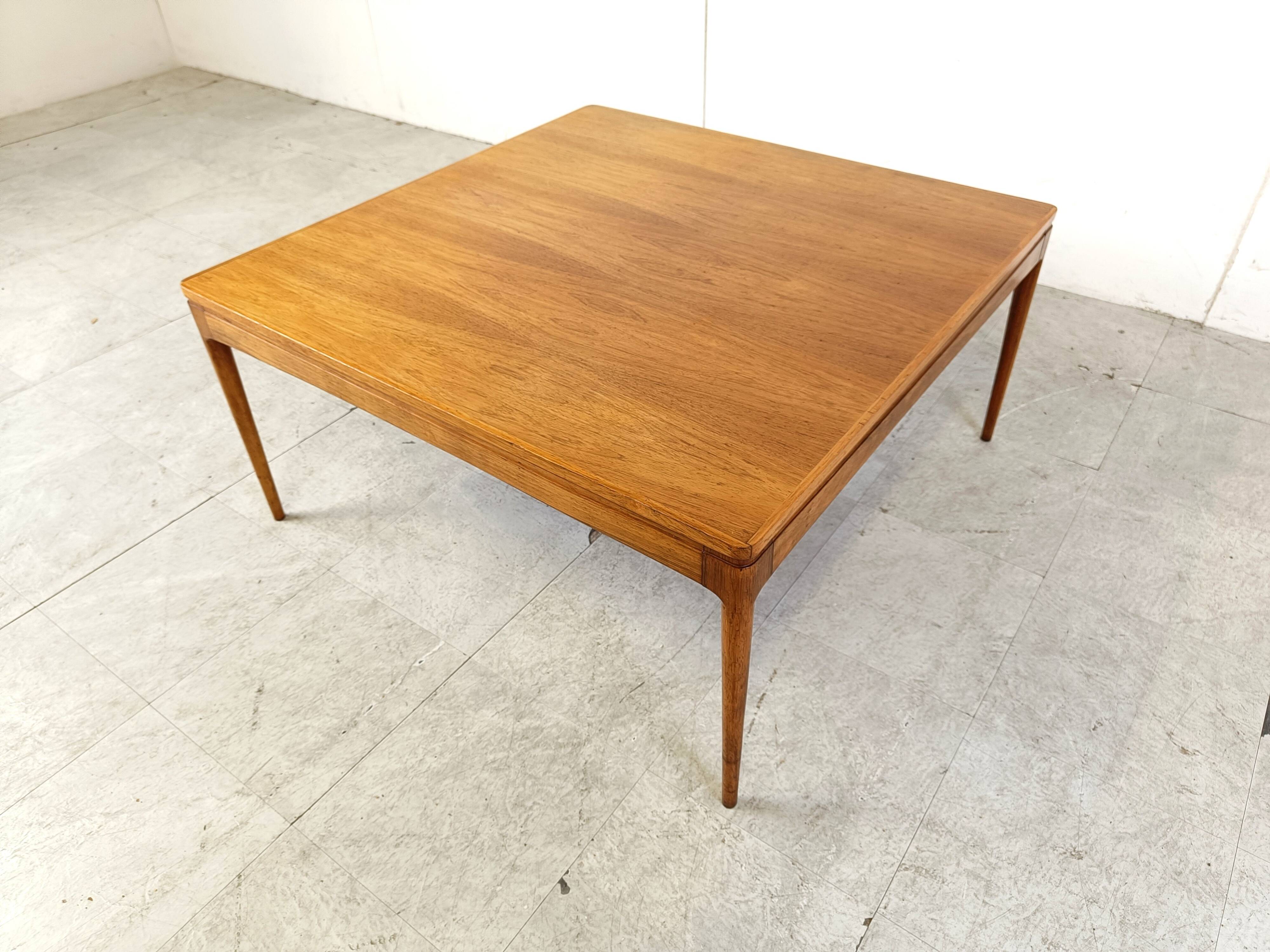 Mid century scandinavian coffee table by Ole Wanscher for AJ Iversen, 1950s