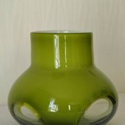 Vase en verre soufflé Space Age