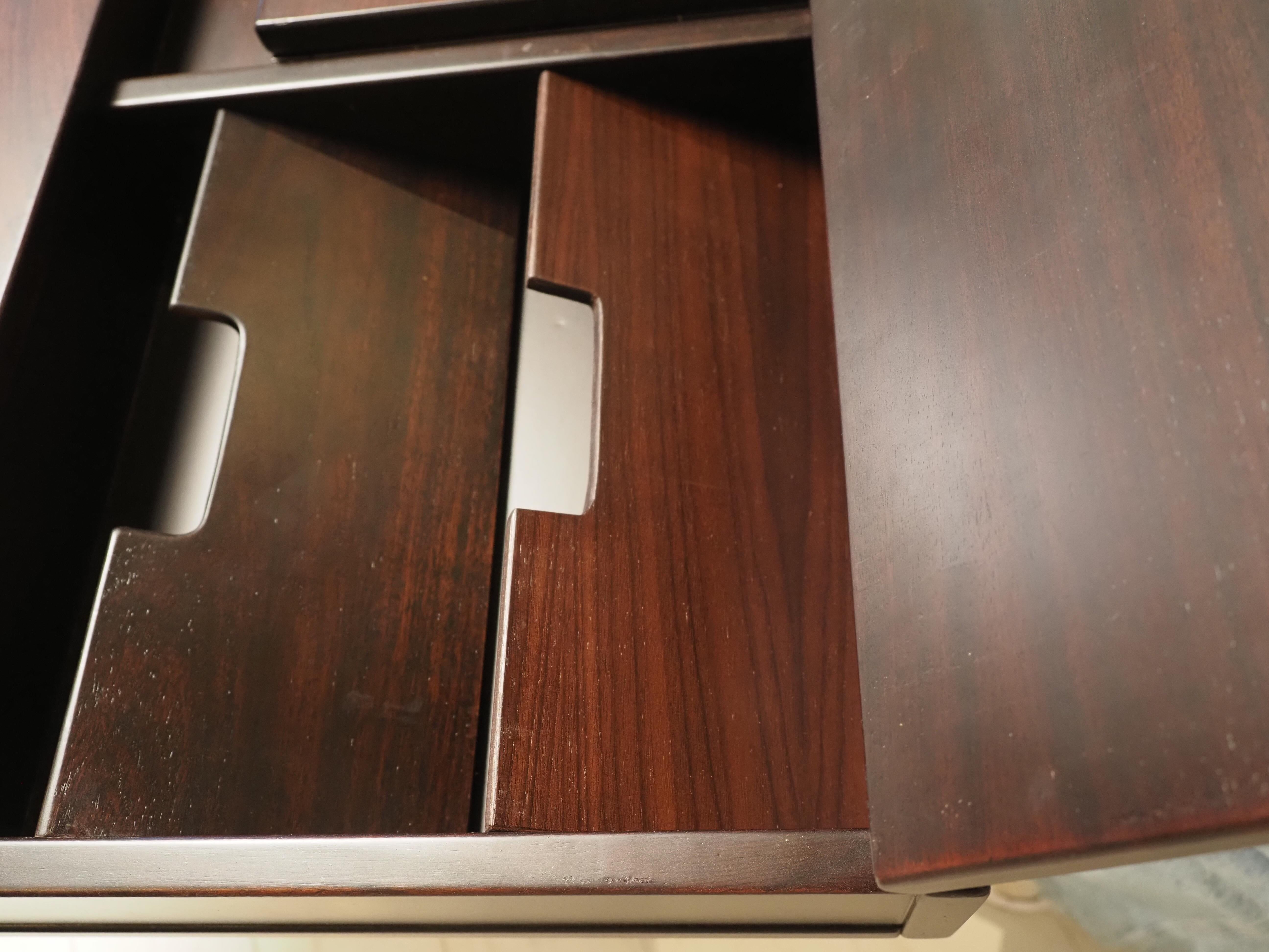 Italian desk in the style of Bernini, Italy 1970s.