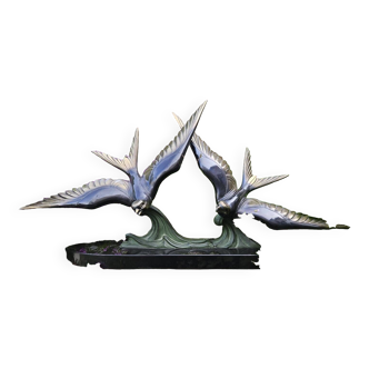 Swallows Statue