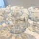 Small 5 piece cut crystal glass villeroy & boch liqueur service