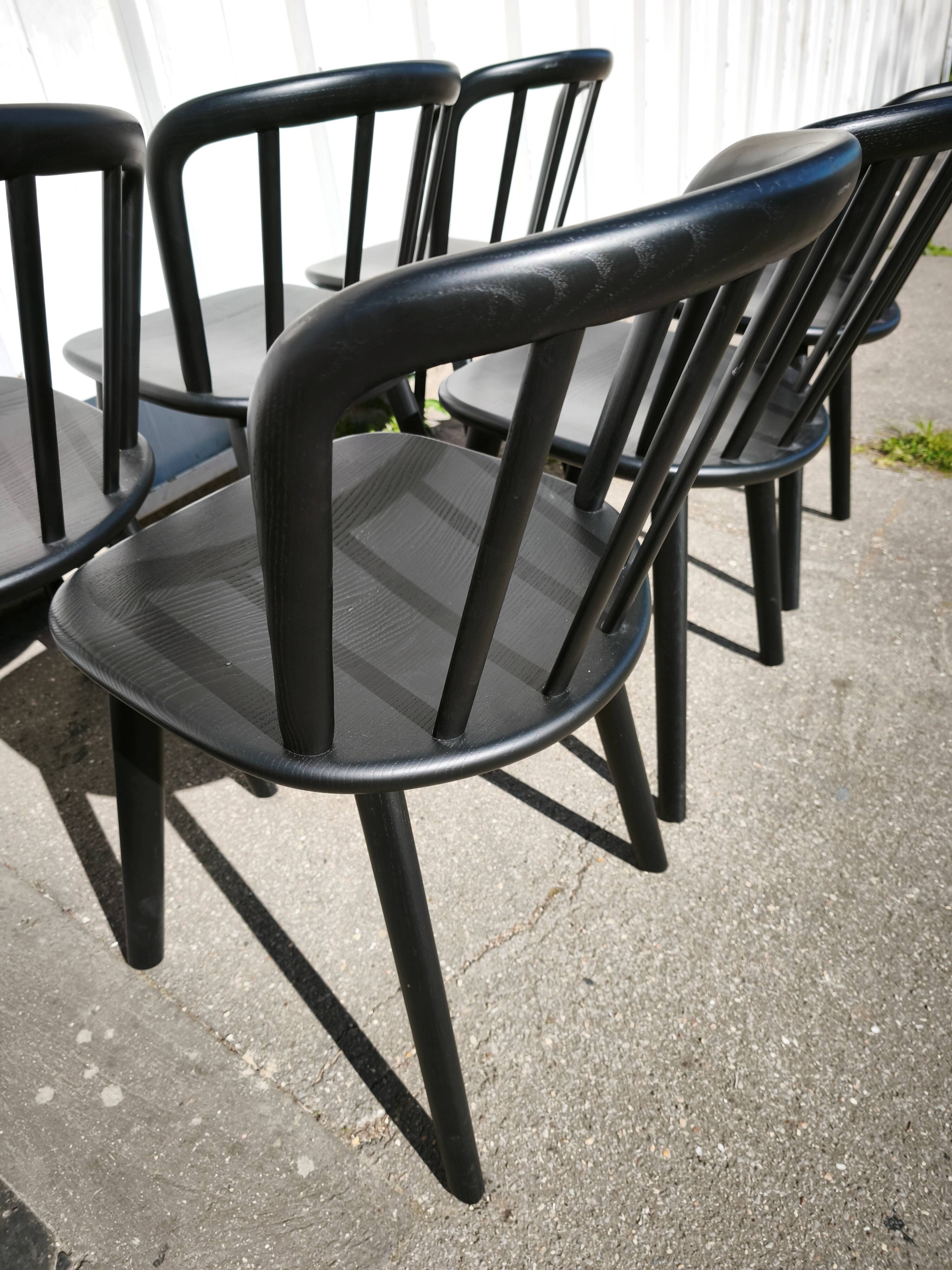 Set of 6 Nym 2830 chairs, Pedrali