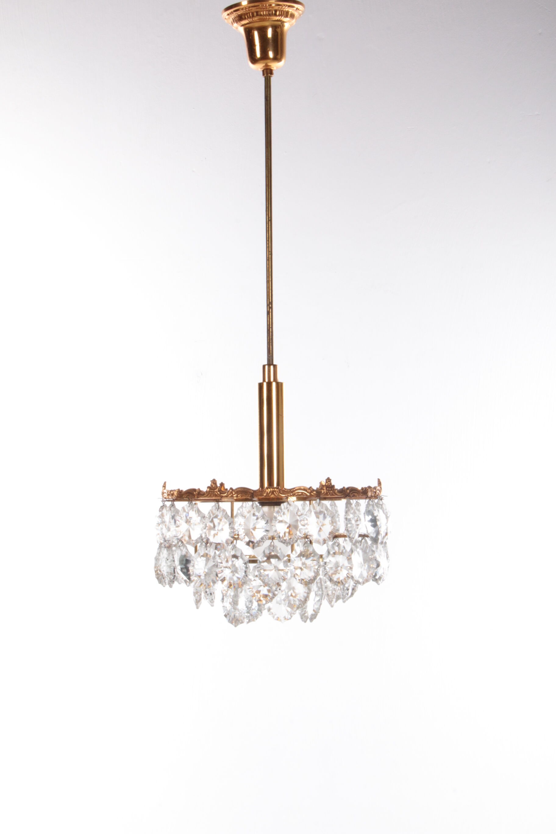 Vintage chandelier design by Christoph Palme,1960 Germany