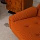 Paire de fauteuils Atlantis Orange République Tchèque 1970