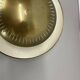 Large 30cm Brass Italian Stilnovo Style Theatre Wall Ceiling Light, Italy 1950s