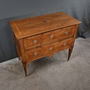Commode Sauteuse en Marqueterie, Style Louis XVI – 1re partie XXe
