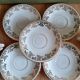 Ensemble service à café 5 tasses et sous tasses Porcelaine de Luxe ADP France