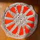 Vintage ceramic plate Vallauris style