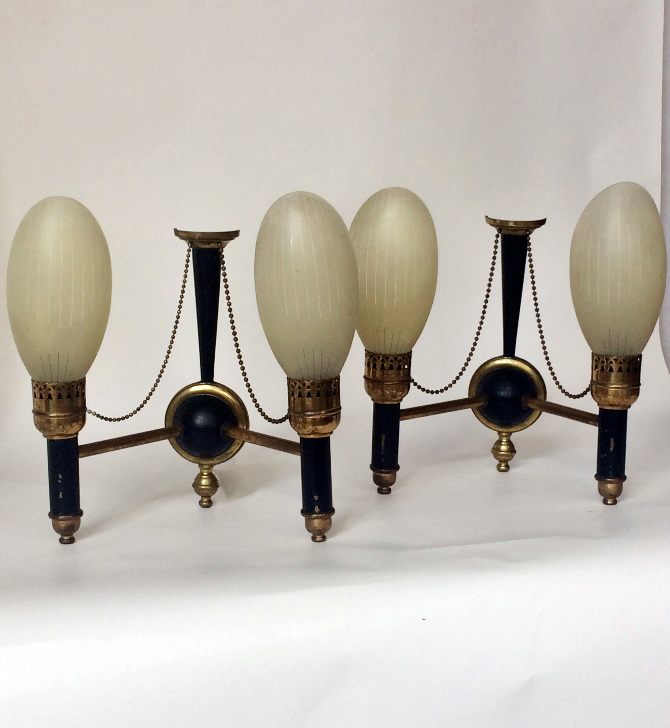 Pair of new executives 1940s