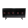 XXL black brutalist sideboard, Belgium 1960’s