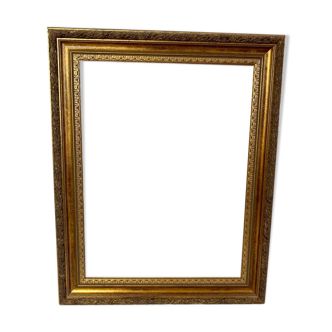 Old carved wooden frame