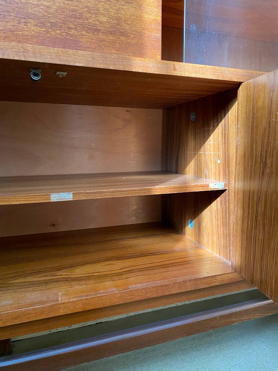 Vintage Scandinavian teak sideboard / buffet 1960