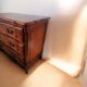 Louis XV style solid wood chest of drawers