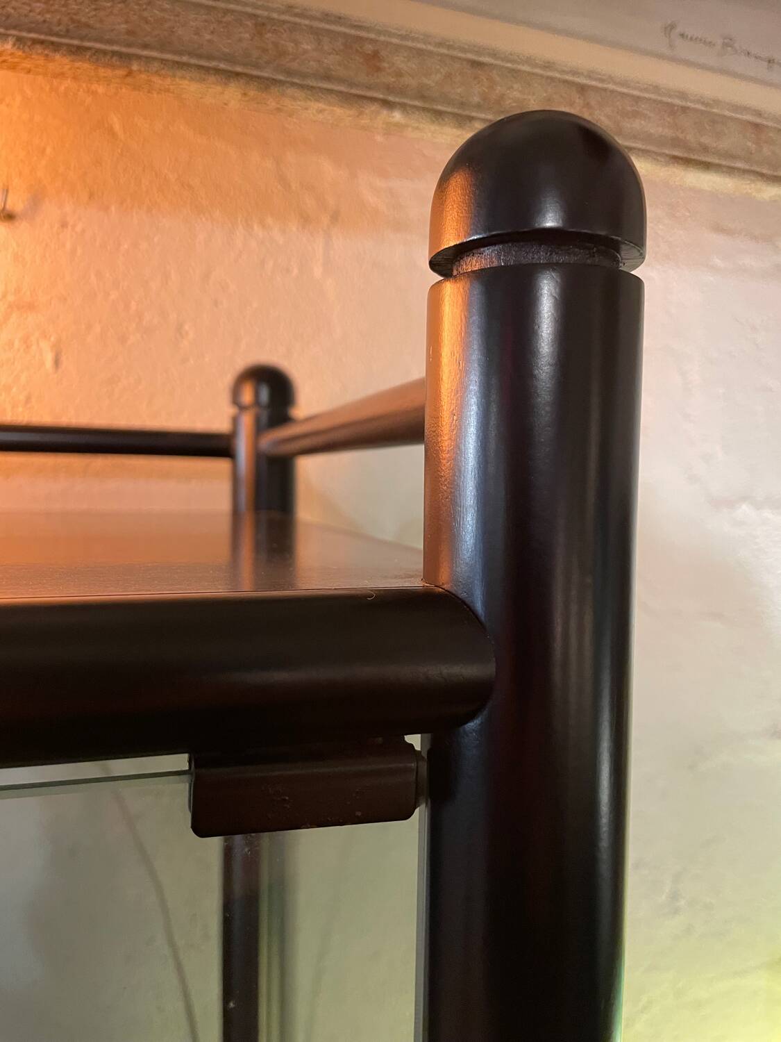 2 display cabinets signed by Baumann