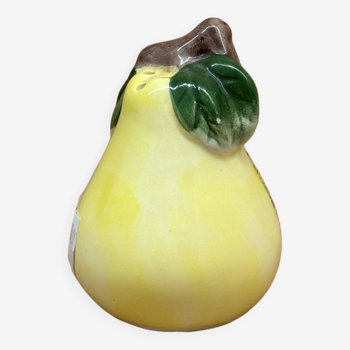 Pear slip salt shaker (A)