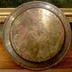 Syrian silver, brass and copper dish