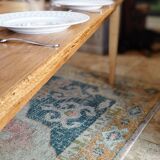 Farmhouse table 200 x 80 light oak